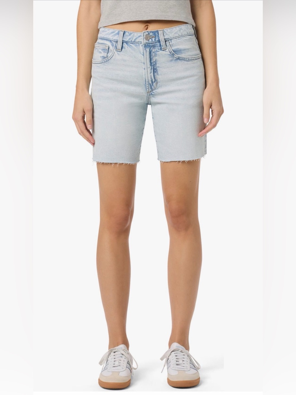 Joe's Jeans Easy Cutoff Denim Bermuda Shorts Size 30 Color Willa
